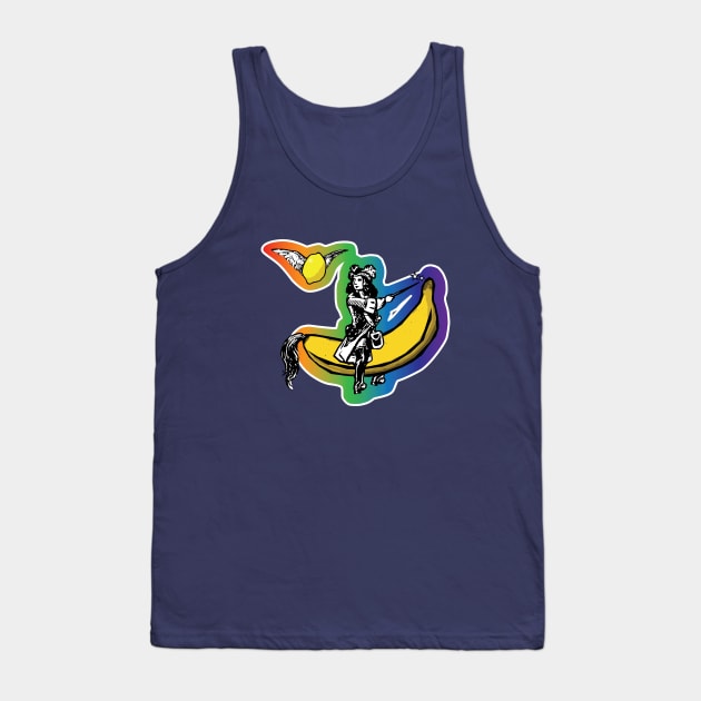 Banana Ride Tank Top by noranovak